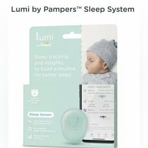 Lumi by Pampers Baby Sleep Tracker Monitor System Routine Infant Newborn NWT